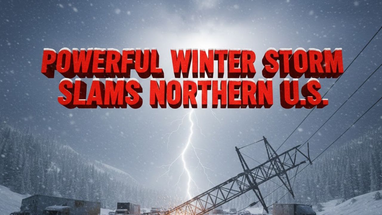 Powerful Winter Storm Slams Northern U.S., Triggering Travel Disruptions and Power Outages