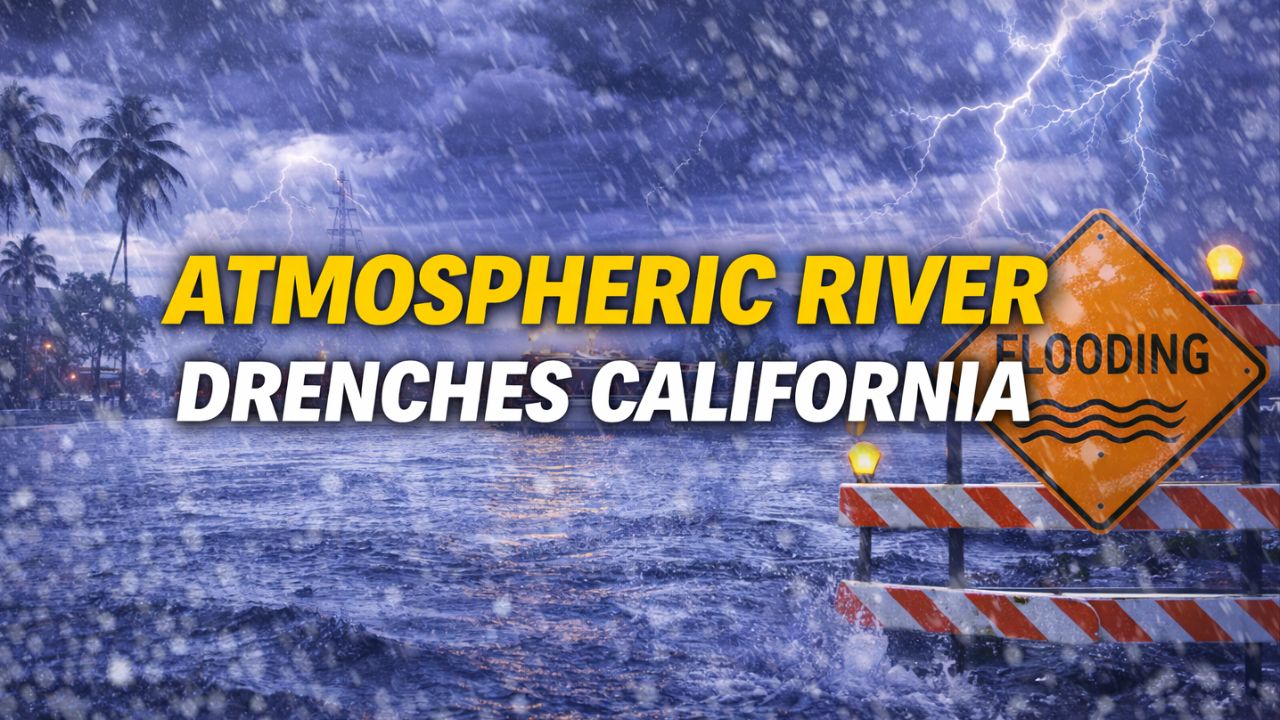 Second Atmospheric River Set to Drench California With Flooding Rain Through Christmas
