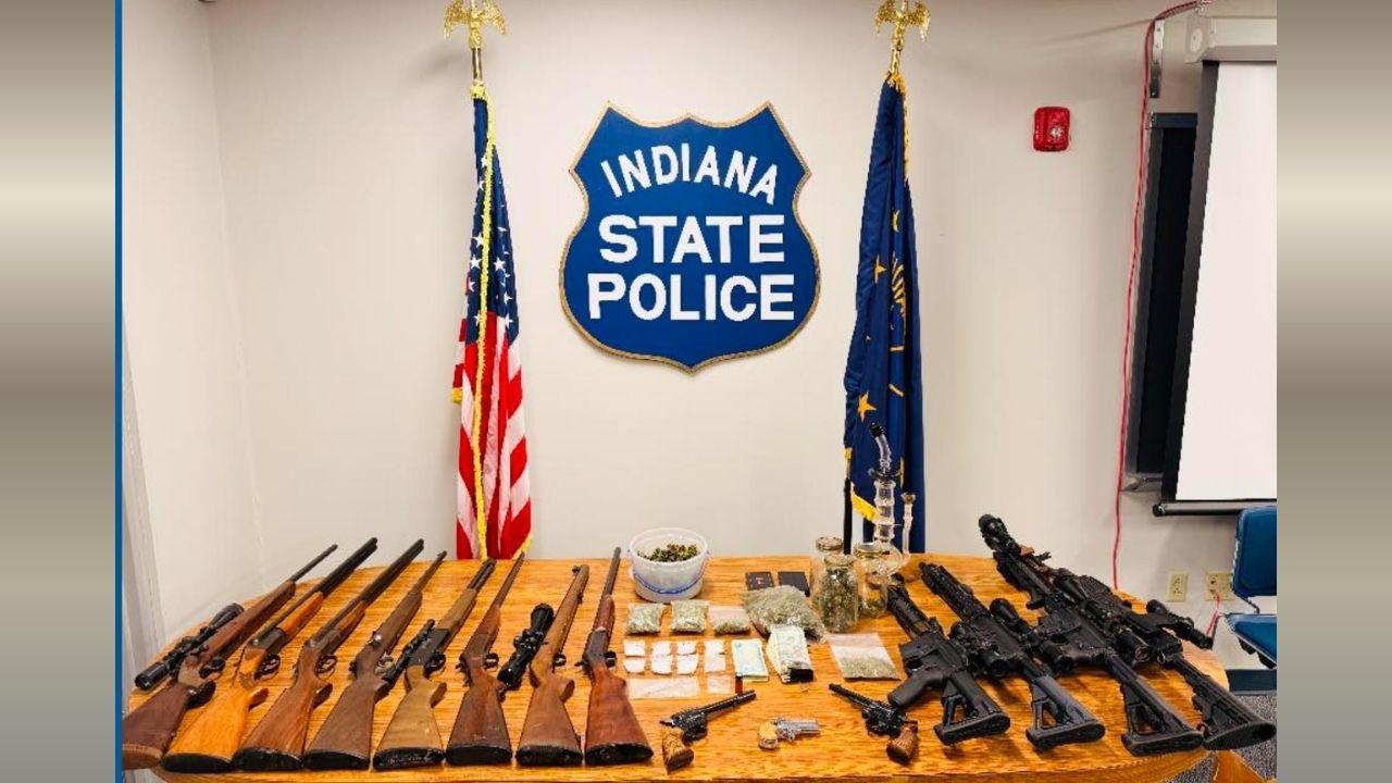 Southwestern Indiana Man Arrested After Large Drug and Firearm Seizure in Carlisle