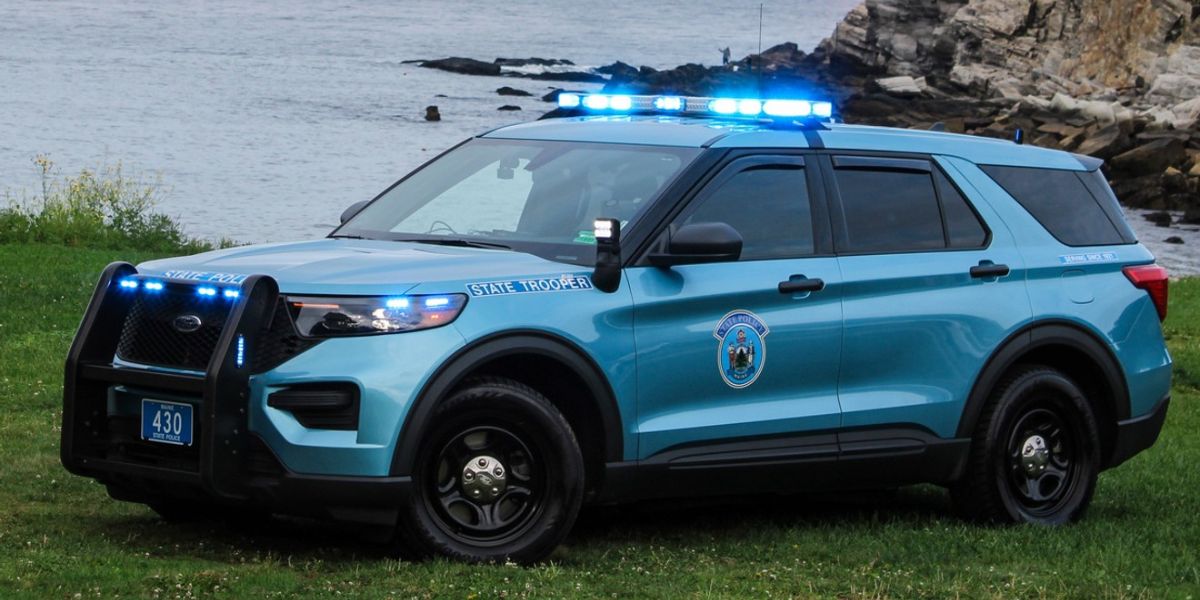 Waterville Man Arrested after Stolen Car Chase Ends in Crash with Police Cruiser in Central Maine