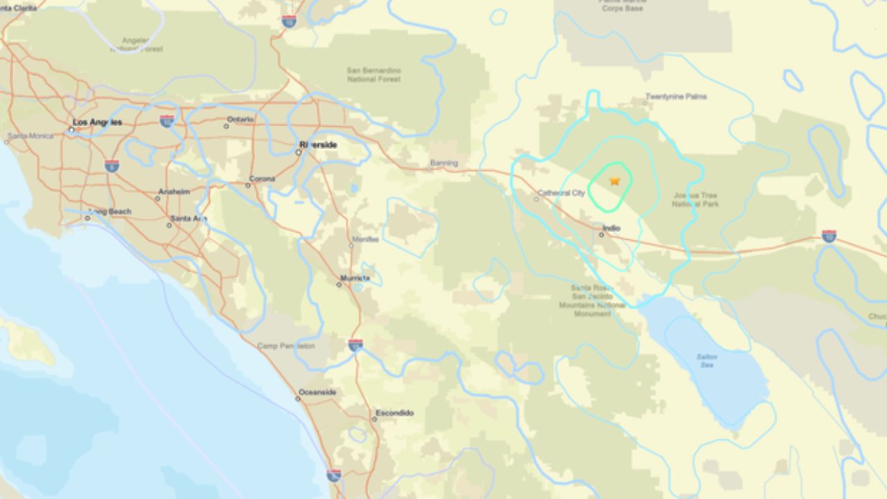 Aftershocks Continue Near Indio After 4.9-Magnitude Earthquake Shakes Southern California
